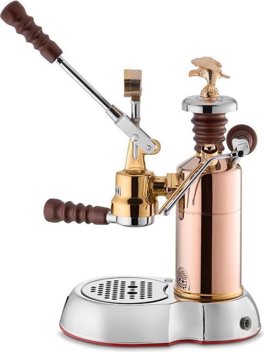 Actual product image La Pavoni LPLESE01EU, espresso machine Esperto Edotto, Cuivre/chrome/or