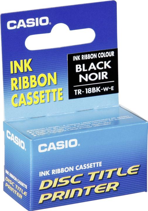 Produktbild Casio TR-18 BK Ink Ribbon Cassette (Schwarz)