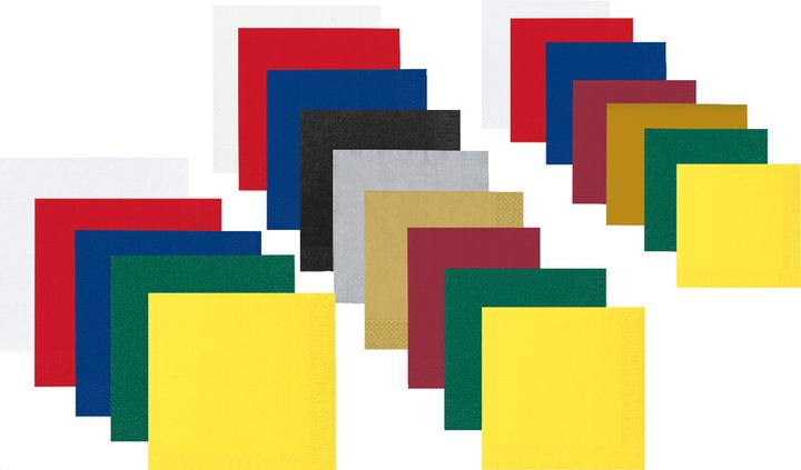 Image du produit Duni uni (20 pcs, 33 x 33 cm)