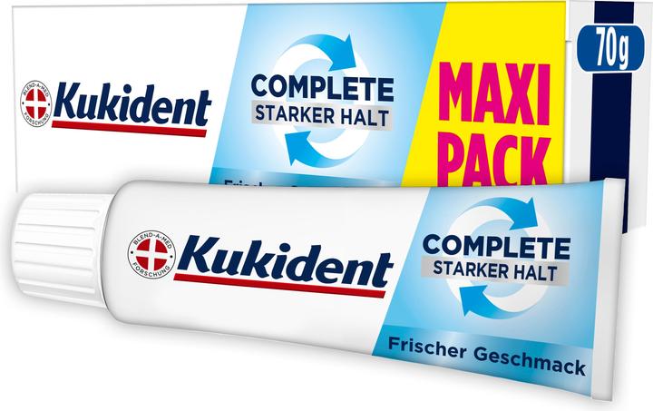 Kukident Haftcreme Complete Frischer Geschmack 70g Haftcreme (70 ml)