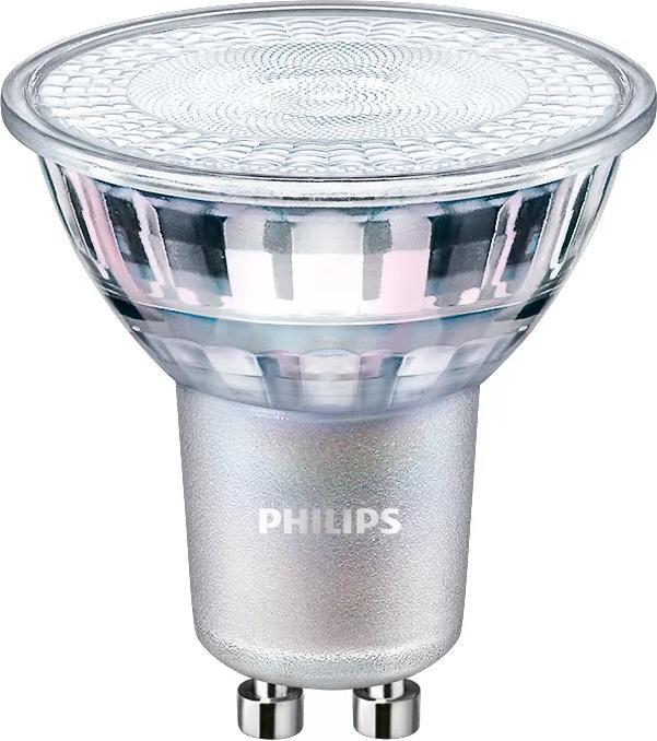 Philips LED-Reflektorlampe GU10 PAR16 3,7W 4000K 370lm E ws Prisma 60° AC Ø54x50mm (GU10, 370 lm)