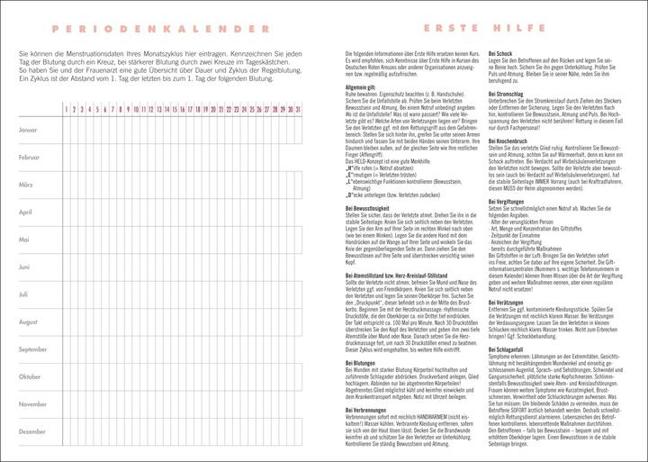 Produktbild Heye Agenda Lady (A6, 1 Woche / 2 Seiten)