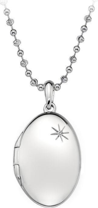 Immagine prodotto Hot Diamonds medaglione ovale dei ricordi (Argento 925, 45 cm)