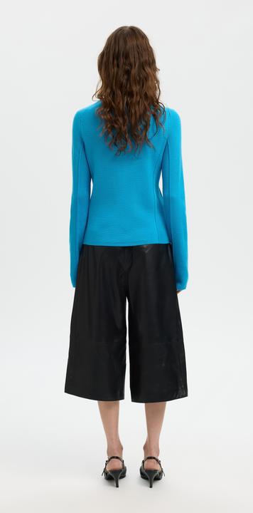 Produktbild Selected 100% Merinowoll Strickjacke mit Reissverschluss (S)