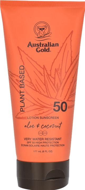 Produktbild Australian Gold Plant Based Lotion SPF 50 177ml (Sonnenlotion, SPF 50, 177 ml, 177 g)