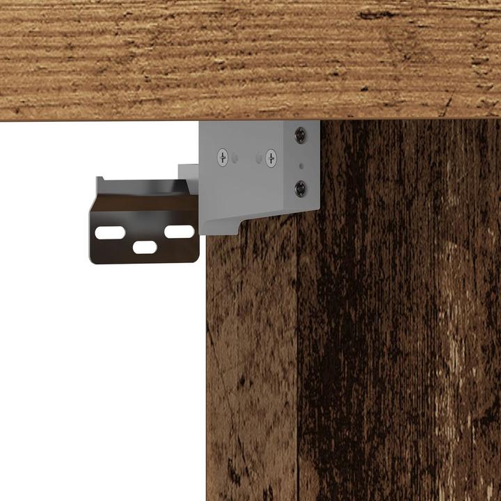 Actual product image VidaXL TV wall unit in reclaimed wood 152x22x113 cm (152 x 22 x 113 cm)