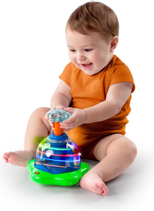 Actual product image Bright Starts Press & glow spinner