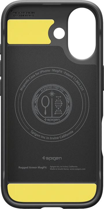 Productafbeelding Spigen - Rugged Armor MagSafe - iPhone 17 - Matte Black (Apple iPhone 17)