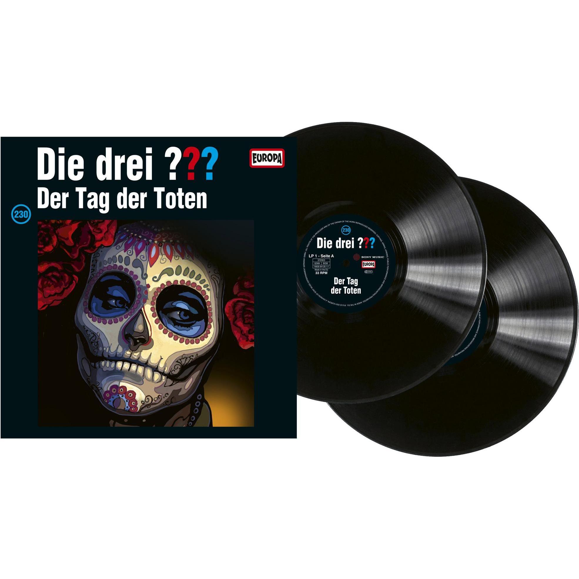 Thumbnail - Die drei DREI FRAGEZEICHEN 230 - Der Tag der Toten (2LP), Schallplatten
