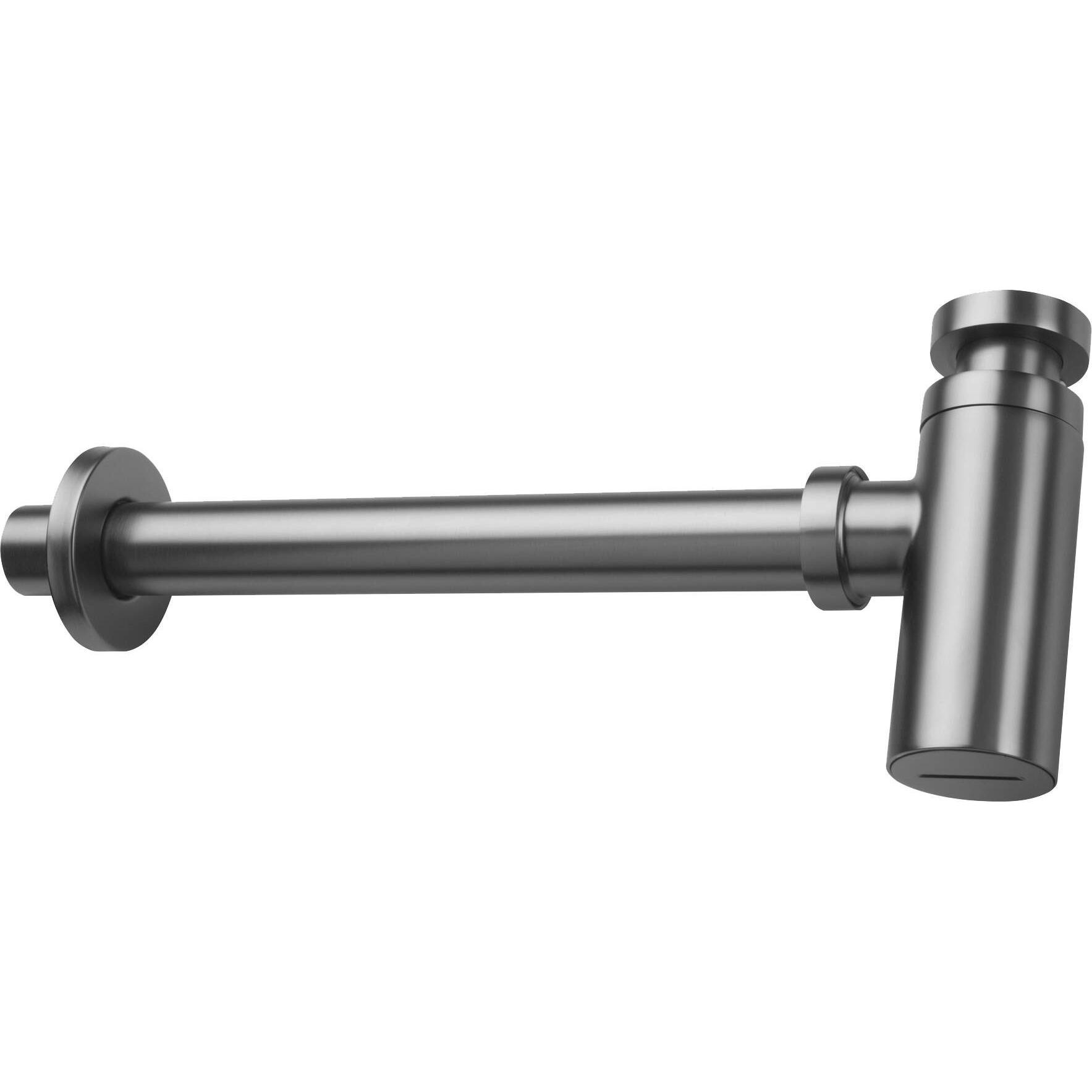 No Name, Siphon, Runder Waschtisch-Siphon (Waschmaschinen-Siphon, 1/2")