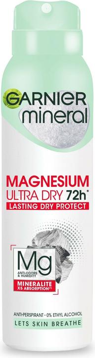 Produktbild Garnier Ultra Dry 72H Magnesium Women Deo Spray 150Ml (Spray, 150 ml)