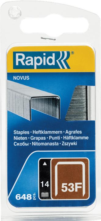 Image du produit Rapid Type 53F Agrafe à fil fin 14 mm