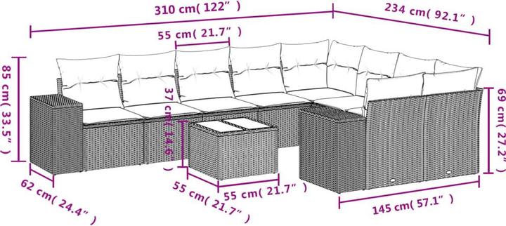 Produktbild vidaXL Reina
