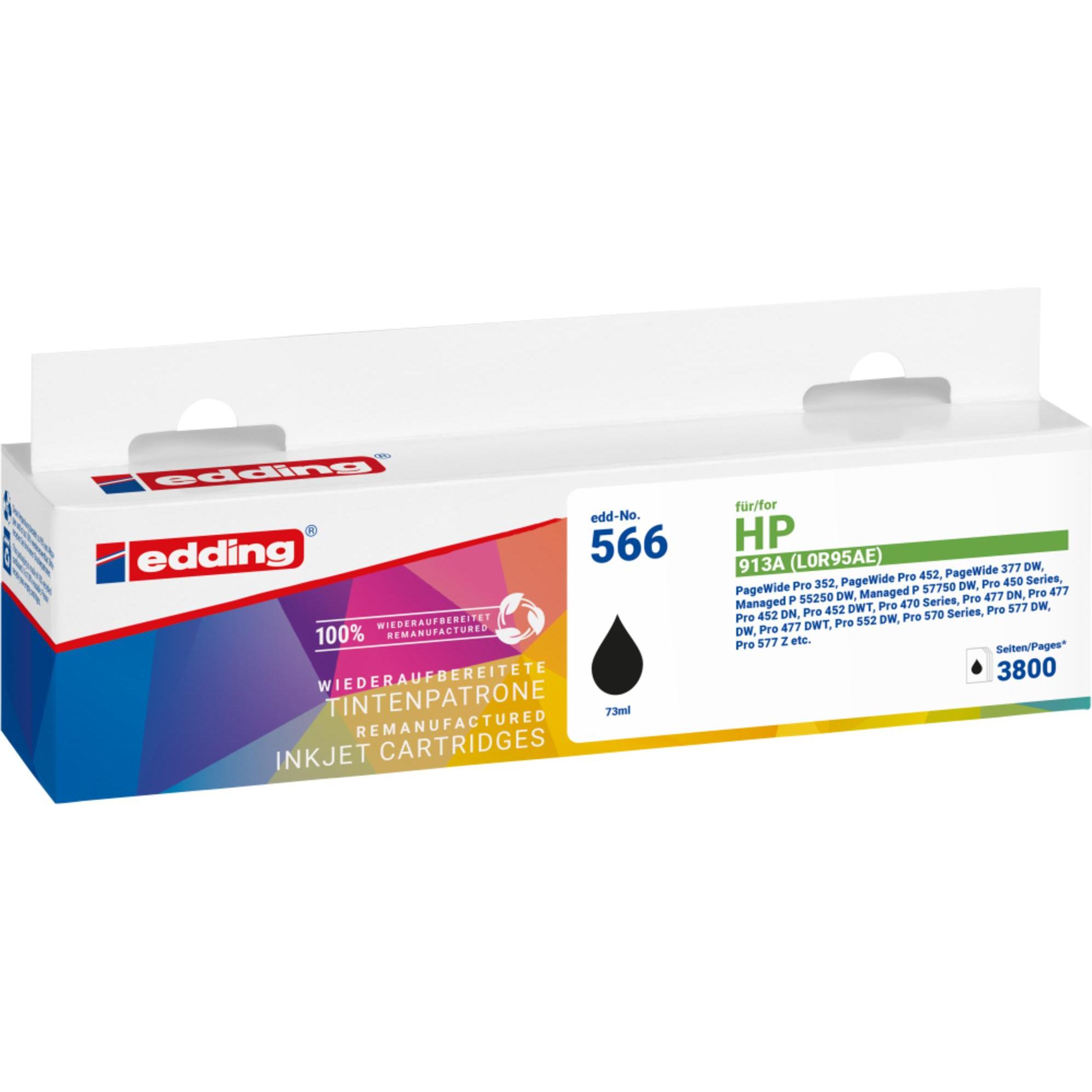 Edding, Cartucce, Cartuccia di stampa EDD-566 sostituisce 913A (L0R95AE) - - 73 ml (FC)