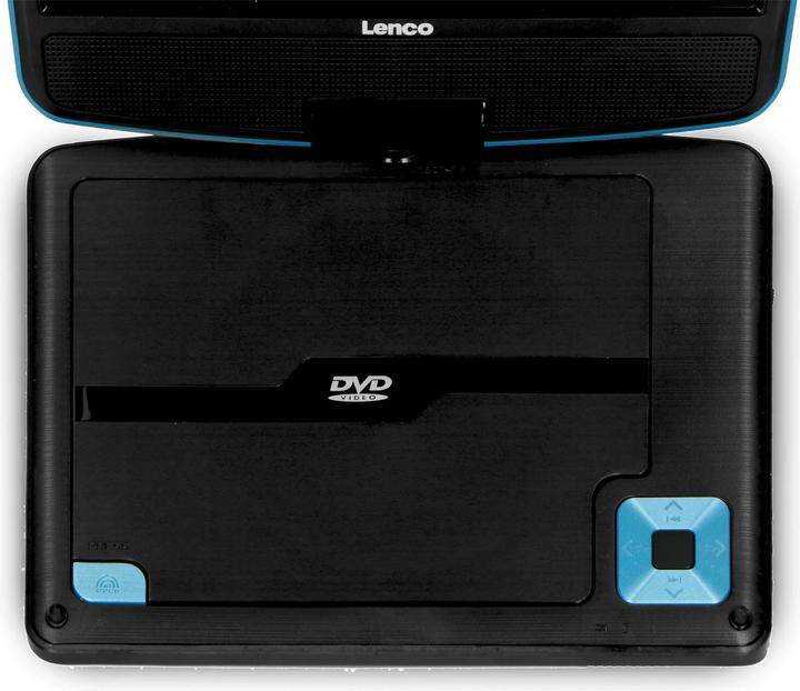 Actual product image Lenco Portable player DVP-910 (DVP910BLAU) (Portable DVD player)