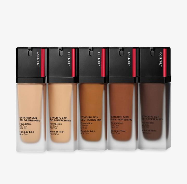 Actual product image Shiseido Synchro Skin Self Refreshing Fond de Teint No 450 (450 Copper)