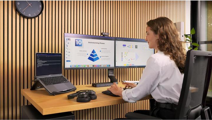 Produktbild Kensington Monitorarm 2TFTplatzsparend (Tisch, 27", 8 kg)