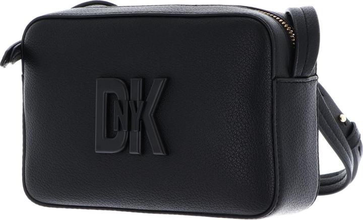 DKNY Leather Shoulder Bag Shoulder Bag Milan 7th Ave Crossbody Bag BLK / Black Black