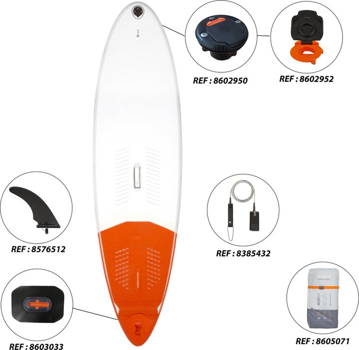 Produktbild Itiwit Surf-SUP Longboard aufblasbar