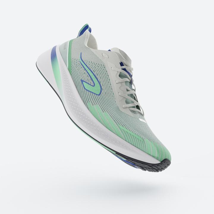 Immagine prodotto Kiprun Laufschuhe Herren - Cushion 500 weiss/grün (41)