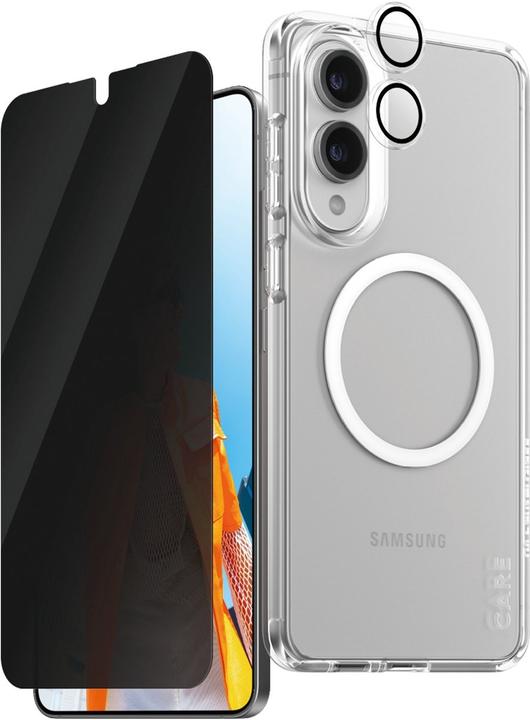 Actual product image PanzerGlass CARE by ® Flagship 3-in-1 Privacy Bundle Samsung S25 Edge (1 pcs., Samsung Galaxy S25 Edge)