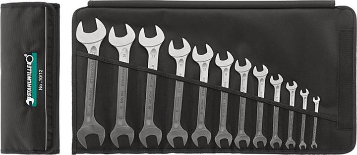 Actual product image Stahlwille Double open-end wrench set (32 mm, 12 mm, 9 mm, 7 mm, 17 mm, 16 mm, 24 mm, 26 mm, 23 mm, 6 mm, 28 mm, 10 mm, 14 mm, 29 mm, 30 mm, 27 mm, 25 mm, 8 mm, 20 mm, 11 mm, 13 mm, 21 mm, 22 mm, 15 mm, 19 mm, 31 mm, 18 mm)