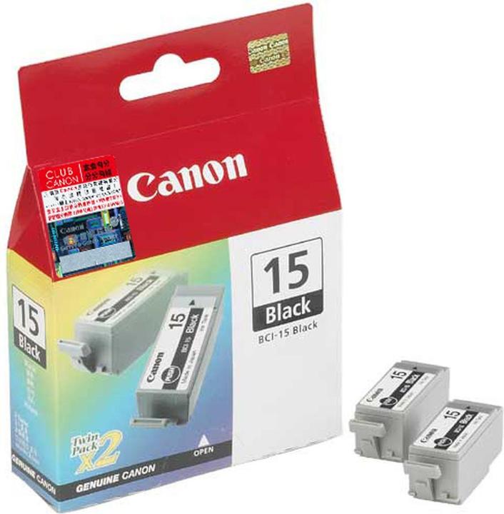 Actual product image Canon Bci-15bk (FC)
