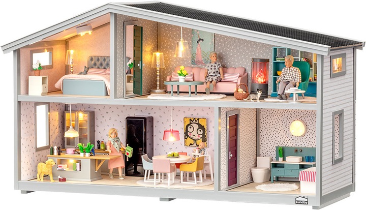 Produktbild Lundby Puppenhaus 4 Zimmer