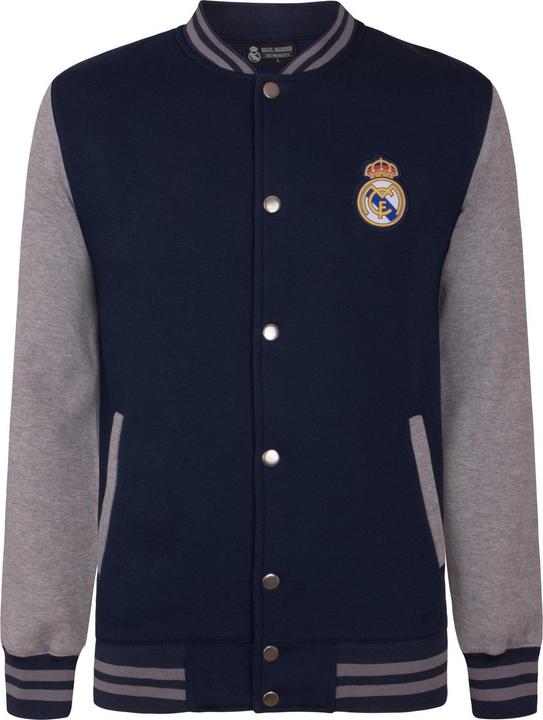 Actual product image Real Madrid CF Boys Retro Varsity Jacket (116)