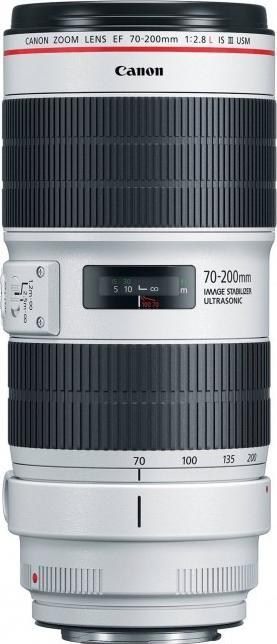 Produktbild Canon EF 70-200mm f/2.8L IS III USM (Canon EF, Vollformat, APS-C / DX)