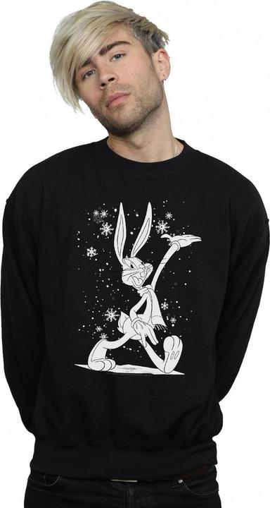 Immagine prodotto Looney Tunes Bugs Bunny Let It Snow Felpa Uomo (M)