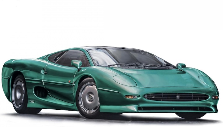Actual product image 1:24 Jaguar XJ 220