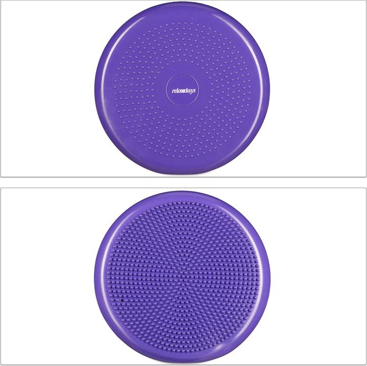 Actual product image Relaxdays 33 cm Balance Disc with Air Pump