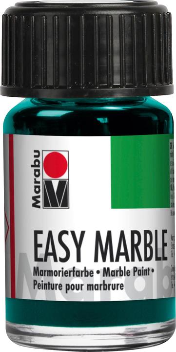 Image du produit Marabu Peinture marbrée "Easy Marble", blanc, 15 ml, en pot (Blanc, 15 ml)