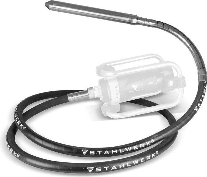 Produktbild Stahlwerk Rüttelflasche Ø 45 mm 400 cm Schlauchlänge, Innenrüttler für Elektro-Betonrüttler