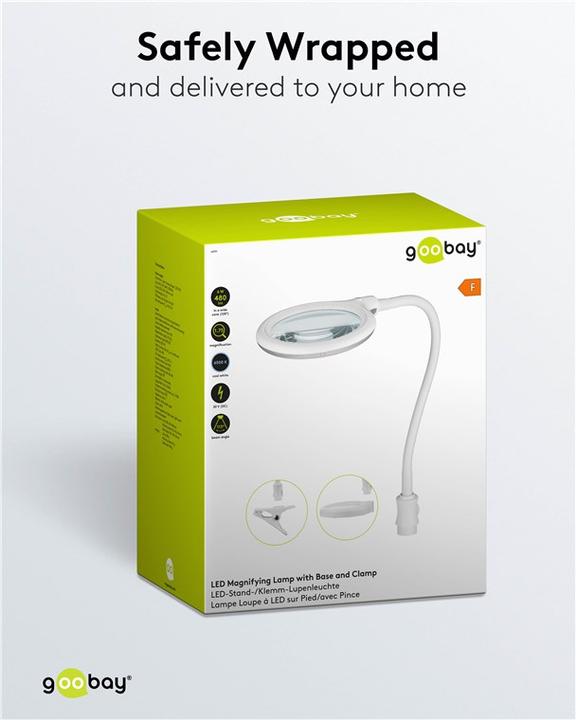Productafbeelding Goobay LED staand/klemmend loeparmatuur, 6 W (480 lm)