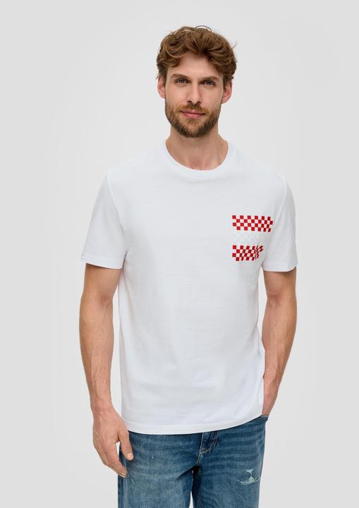 Produktbild S.Oliver T-Shirt Unisex Baumwoll-T-Shirt mit EM-Print (M)