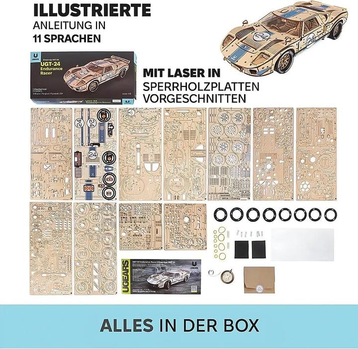 Produktbild Ugears UGT-24 Langstrecken-Rennwagen
