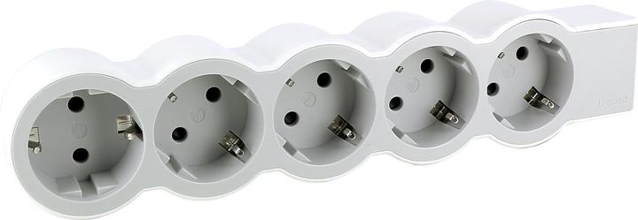 Produktbild Legrand Flache Steckdosenleiste, 5-fach Steckdose (5x, CEE 32/5)