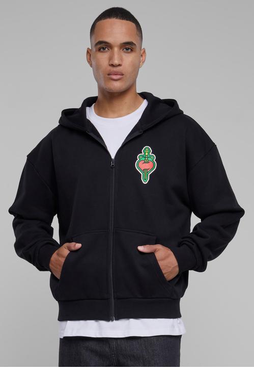 Produktbild Urban Classics Santa Monica Heavy Oversize Zip Hoody - 76945 (XS)