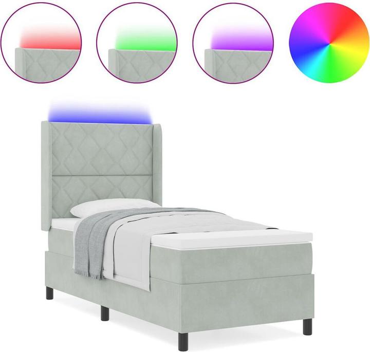 Actual product image vidaXL Boxspringbett (90 x 190 cm)