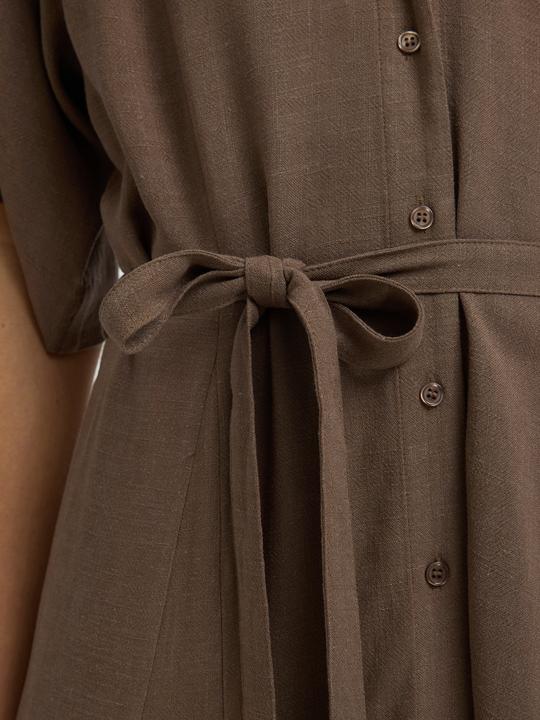 Image du produit Selected Slfviva Regular Linen Blend Dress Noos (34)