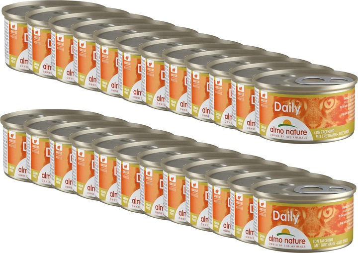 Produktbild Almo Nature Daily Menu Mousse Pute (Adult, 1 Stk., 85 g)