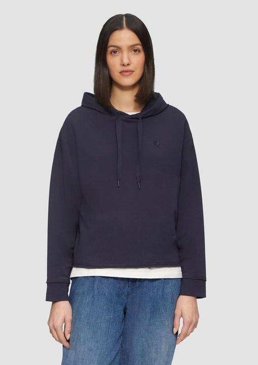 Immagine prodotto S.Oliver Sweatshirt Weiches Kapuzen-Sweat mit Herz-Stickerei (38)
