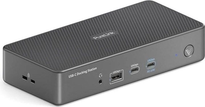 Image du produit Purelink Vuelogic Display Link Dock USB 3.2 Gen2 100W 10Gbp (USB-C, 14 Ports)