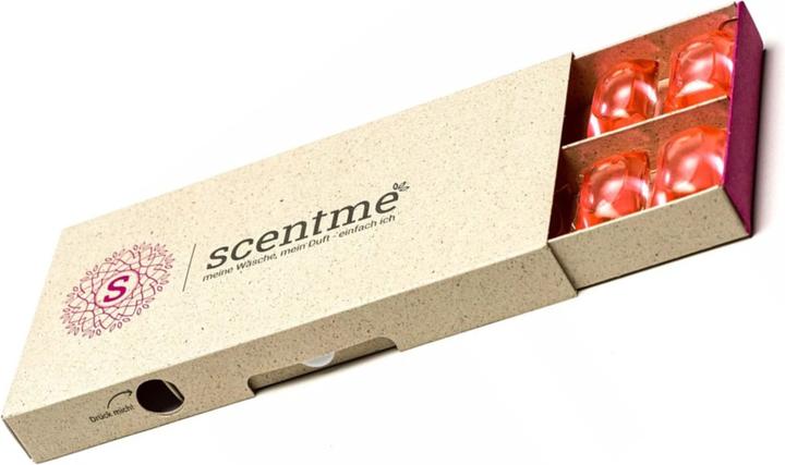 scentme white rose - all-in-one Universalwaschmittel mit Wäscheparfüm (28 Waschgänge, Waschpods)