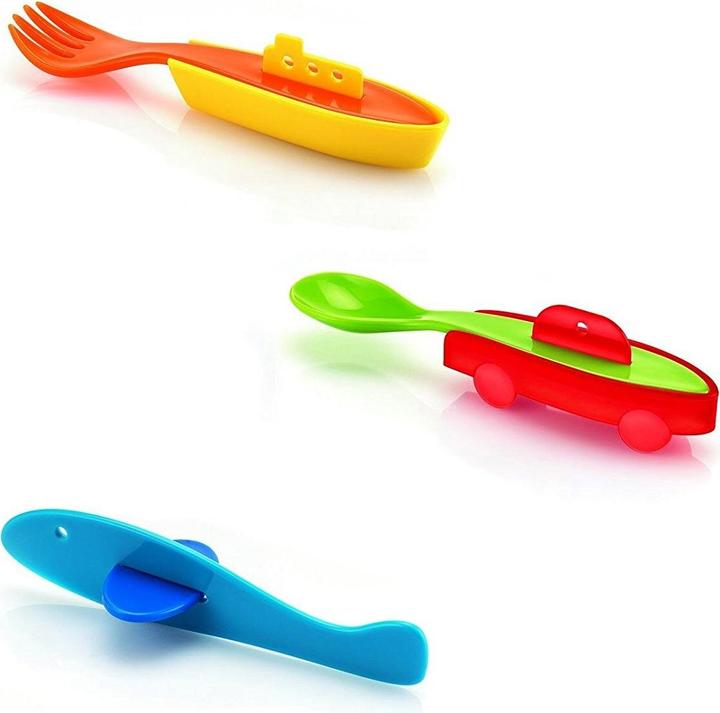 Produktbild Guzzini 07750052 Besteckset mini traffic 3-delig Bimbi