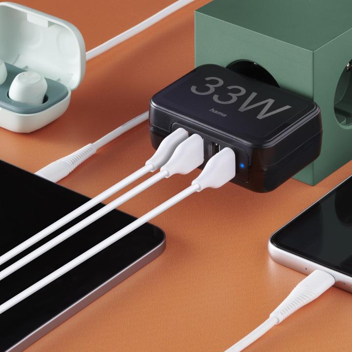 Produktbild Hama Schnellladegerät (33 W)