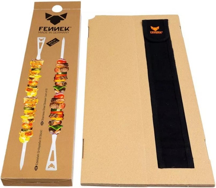 Produktbild Fennek Grill Grillspiess Set lang, 6 Stück