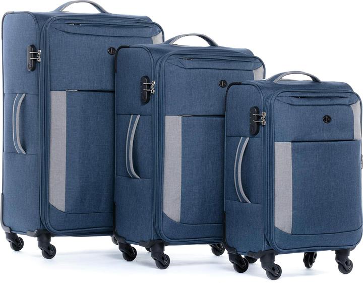 Produktbild Fergé Hellblau und Grau 3er Set (110 l)
